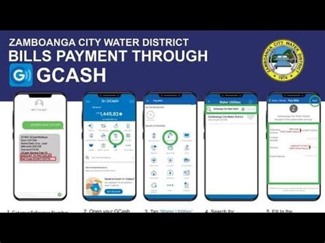 how to pay water bill in gcash zamboanga city|ZAMBOANGA CITY WATER .